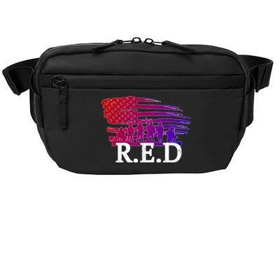 Red Friday Troopers Flag Crossbody Pack