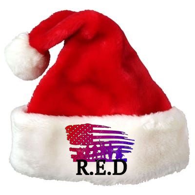 Red Friday Troopers Flag Premium Christmas Santa Hat