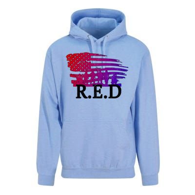 Red Friday Troopers Flag Unisex Surf Hoodie