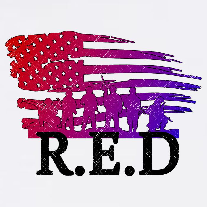 Red Friday Troopers Flag Garment-Dyed Sweatshirt