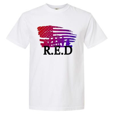 Red Friday Troopers Flag Garment-Dyed Heavyweight T-Shirt