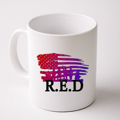 Red Friday Troopers Flag Coffee Mug