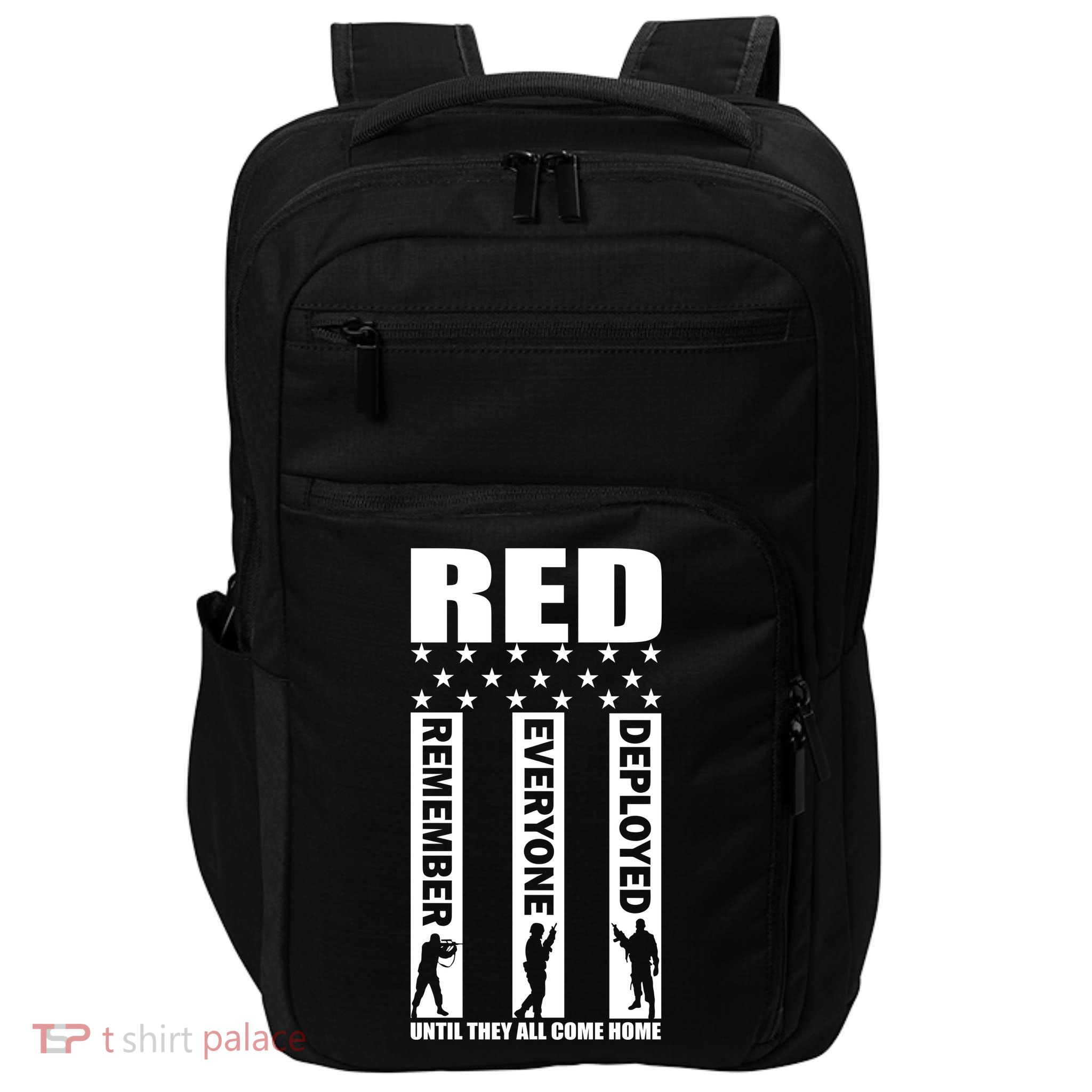 Red Friday Until They All Come Home Impact Tech Backpack
