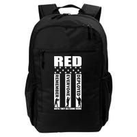 Red Friday Until They All Come Home Backpack