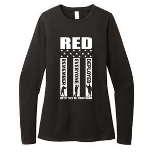 Red Friday Until They All Come Home Womens CVC Long Sleeve Shirt