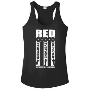 Red Friday Until They All Come Home Ladies PosiCharge Competitor Racerback Tank