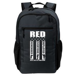 Red Friday Until They All Come Home Daily Commute Backpack