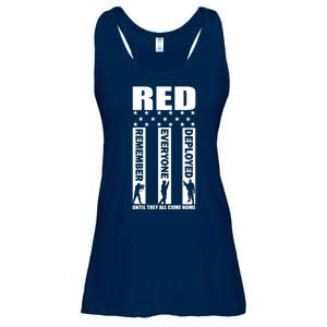 Red Friday Until They All Come Home Ladies Essential Flowy Tank