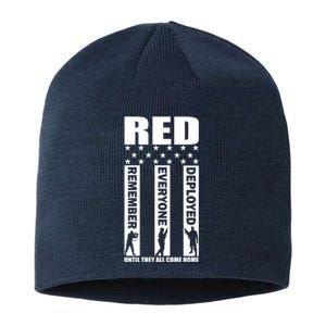 Red Friday Until They All Come Home Sustainable Beanie