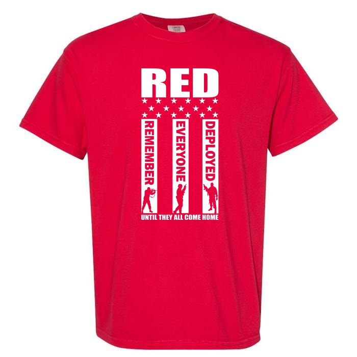 Red Friday Until They All Come Home Garment-Dyed Heavyweight T-Shirt