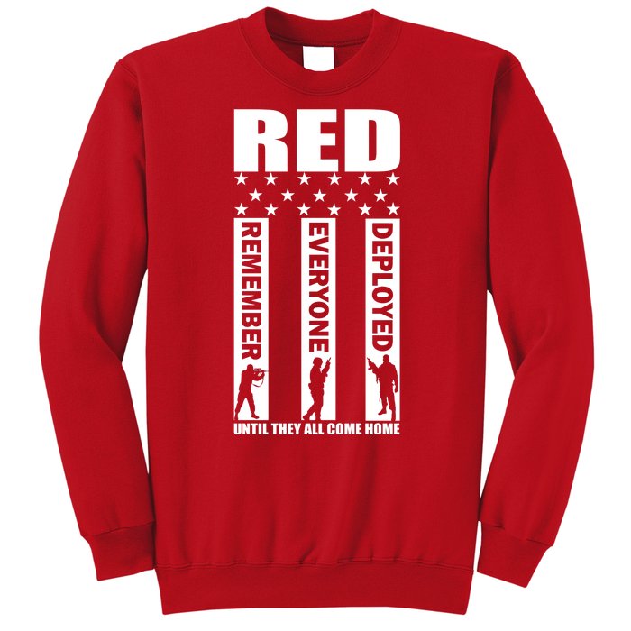 Red Friday Until They All Come Home Sweatshirt