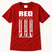 Red Friday Until They All Come Home Tall T-Shirt