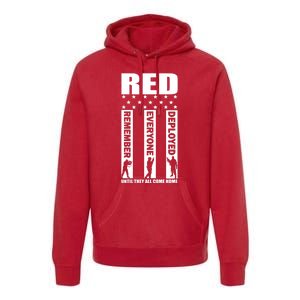 Red Friday Until They All Come Home Premium Hoodie