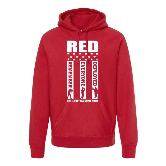 Red Friday Until They All Come Home Premium Hoodie