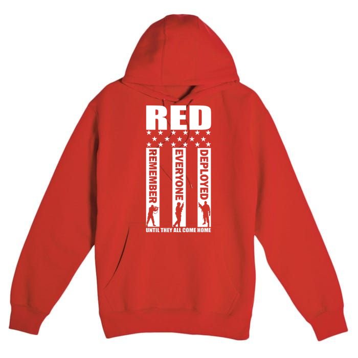 Red Friday Until They All Come Home Premium Pullover Hoodie