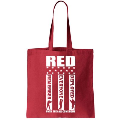 Red Friday Until They All Come Home Bag