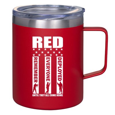 Red Friday Until They All Come Home 12oz Stainless Steel Coffee Mug