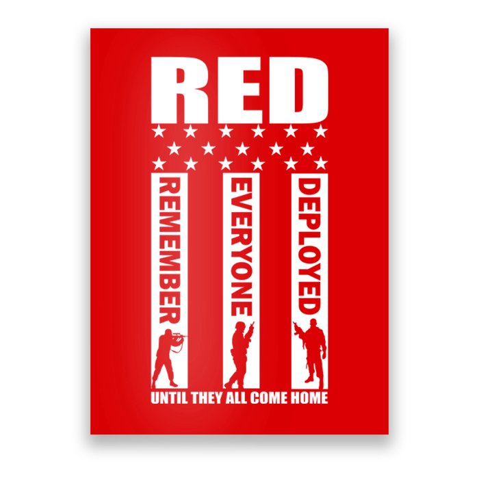 Red Friday Until They All Come Home Poster