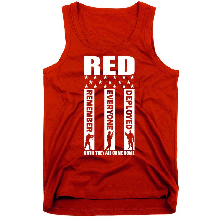 Red Friday Until They All Come Home Tank Top