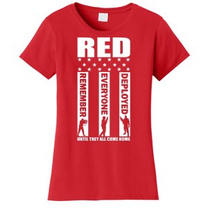 Red Friday Until They All Come Home Women's T-Shirt