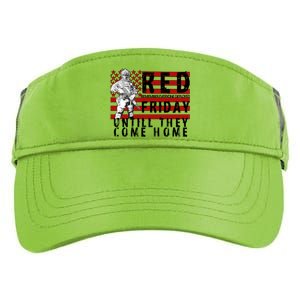 Red Friday Until They All Come Home Support Our Veterans Adult Drive Performance Visor