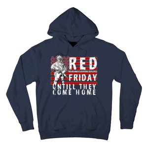 Red Friday Until They All Come Home Support Our Veterans Hoodie