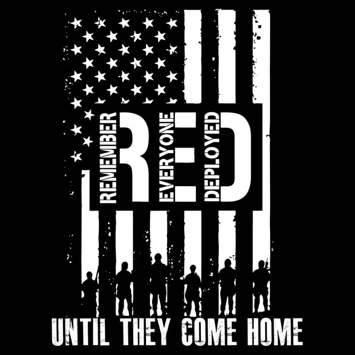 Red Friday Until They Come Home Sustainable Bucket Hat