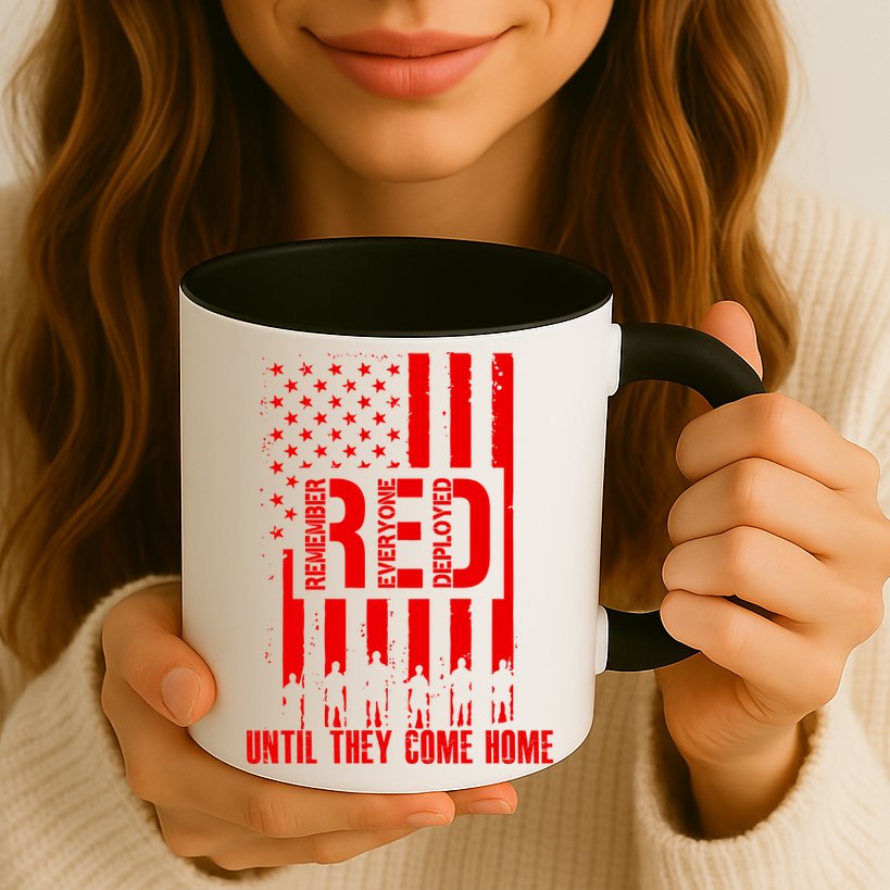 Red Friday Until They Come Home Mug