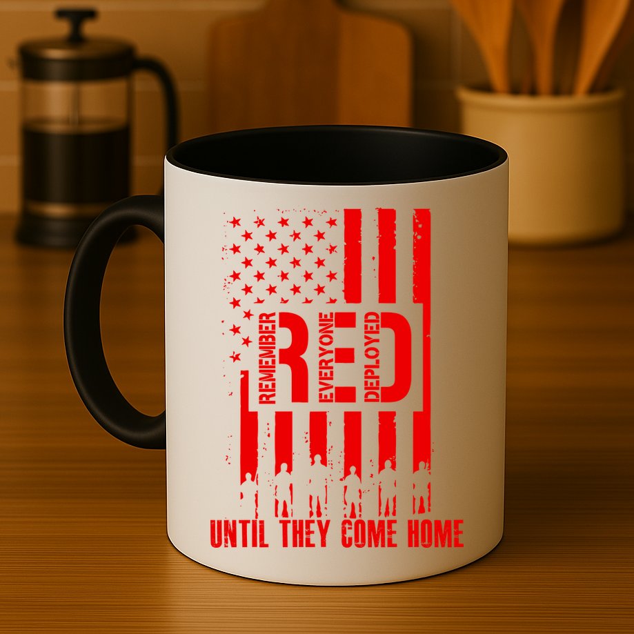Red Friday Until They Come Home Mug