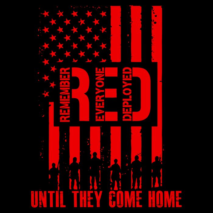 Red Friday Until They Come Home Mug