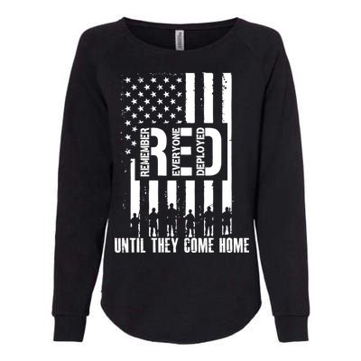 Red Friday Until They Come Home Womens California Wash Sweatshirt