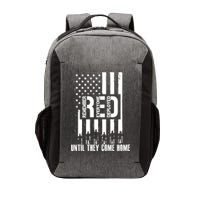 Red Friday Until They Come Home Vector Backpack