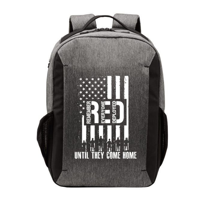 Red Friday Until They Come Home Vector Backpack