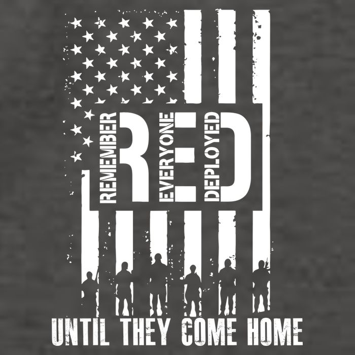 Red Friday Until They Come Home Vector Backpack