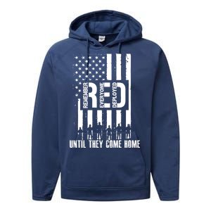 Red Friday Until They Come Home Performance Fleece Hoodie