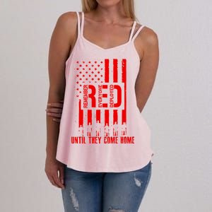 Red Friday Until They Come Home Women's Strappy Tank