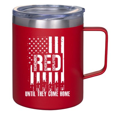 Red Friday Until They Come Home 12oz Stainless Steel Coffee Mug
