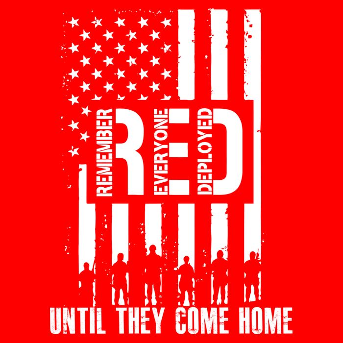 Red Friday Until They Come Home Poster