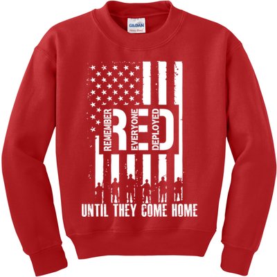 Red Friday Until They Come Home Kids Sweatshirt