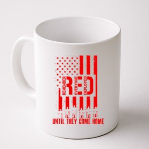 Red Friday Until They Come Home Coffee Mug