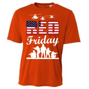 Red Friday Veterans Tribute Cooling Performance Crew T-Shirt