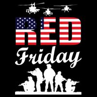 Red Friday Veterans Tribute Cooling Performance Crew T-Shirt