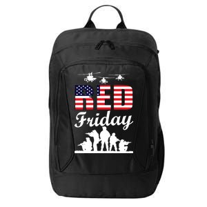 Red Friday Veterans Tribute City Backpack