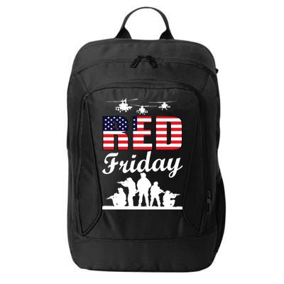 Red Friday Veterans Tribute City Backpack