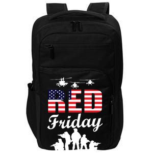 Red Friday Veterans Tribute Impact Tech Backpack