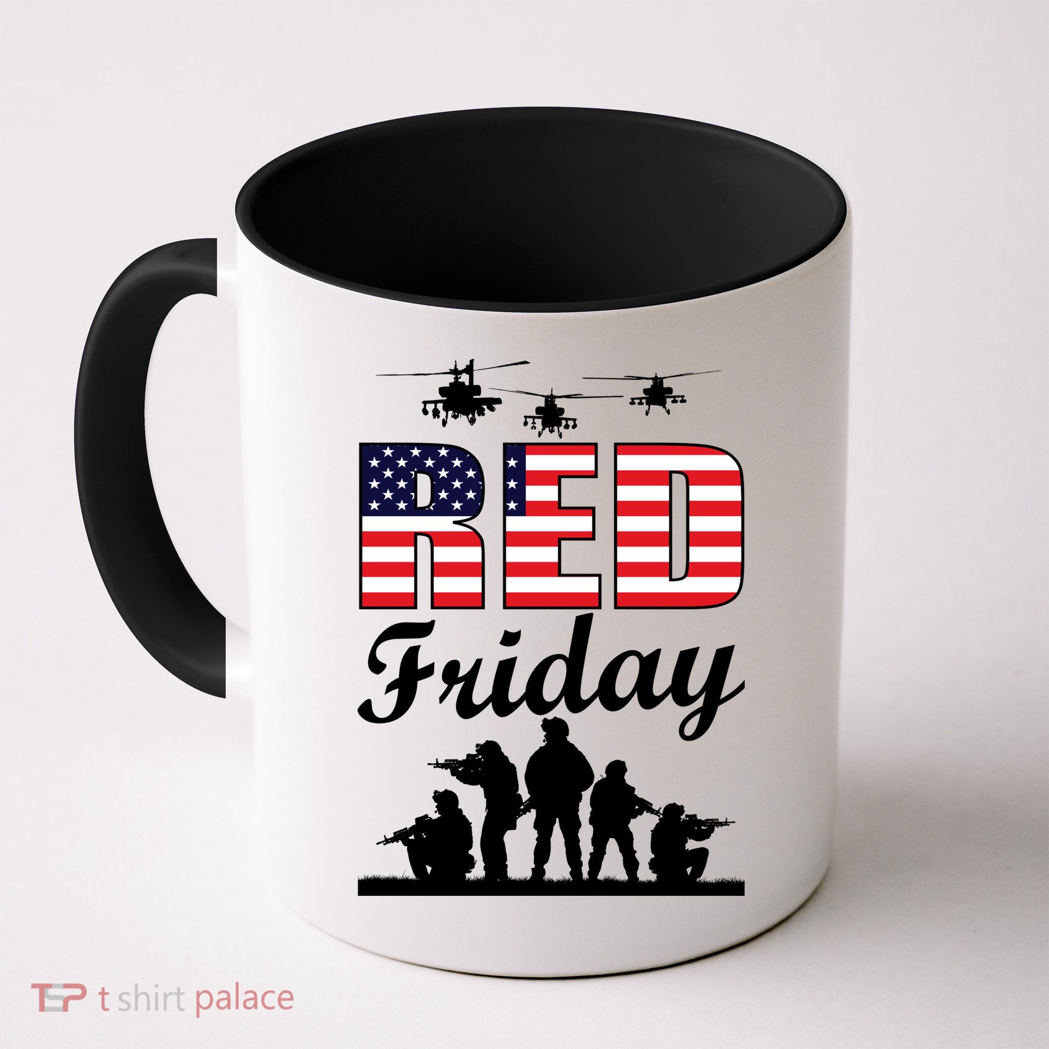 Red Friday Veterans Tribute Coffee Mug