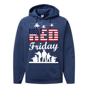 Red Friday Veterans Tribute Performance Fleece Hoodie