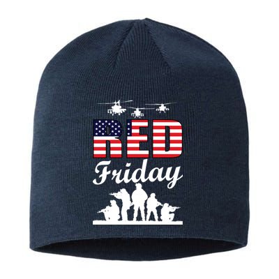 Red Friday Veterans Tribute Sustainable Beanie