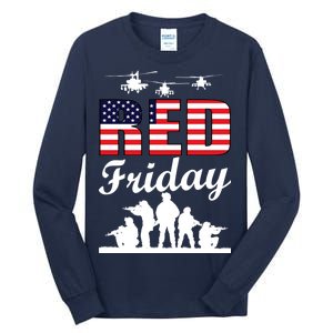 Red Friday Veterans Tribute Tall Long Sleeve T-Shirt