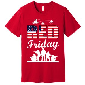 Red Friday Veterans Tribute Premium T-Shirt